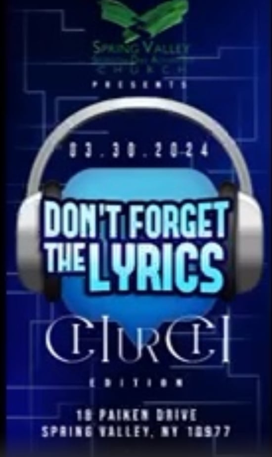 Don’t Forget The Lyrics