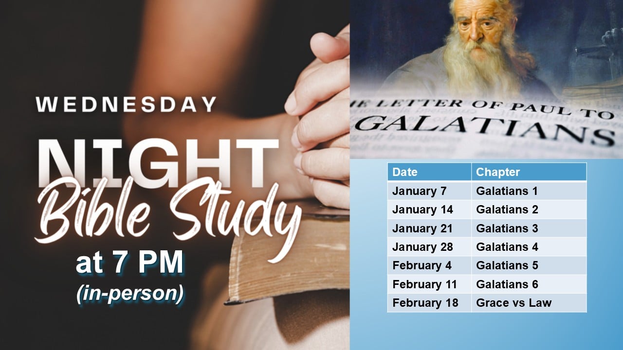 Galatians - Bible Study