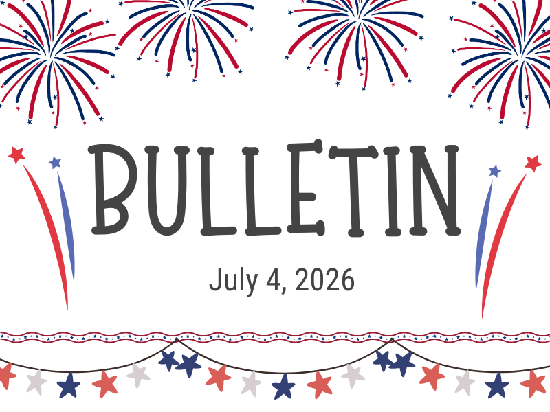 Bulletin 7.4.26