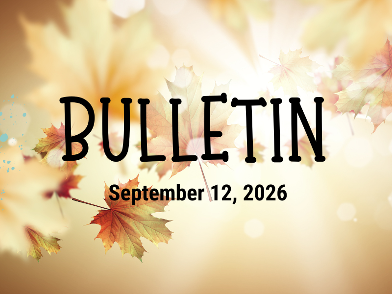 Bulletin 9.12.26
