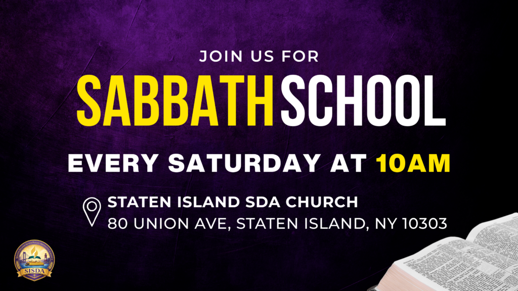 Sabbath School – 10am