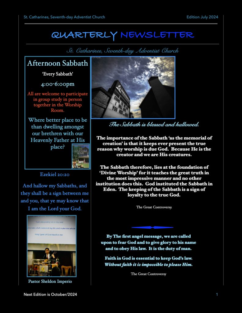 July 2024 Newsletter