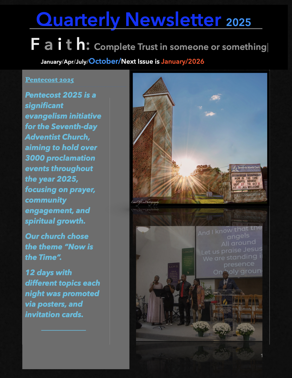 October 2025 Newsletter