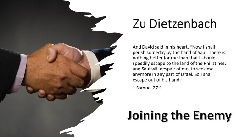 “Joining the Enemy” – Zu Dietzenbach