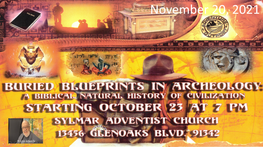 “Buried Blueprints” by Pr John Aitken Sr November 20, 2021