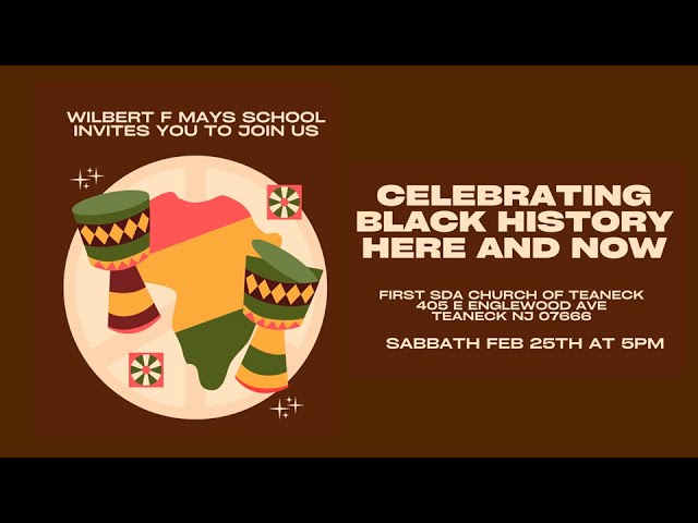 W.F.Mays SDA School Black History Program 2023