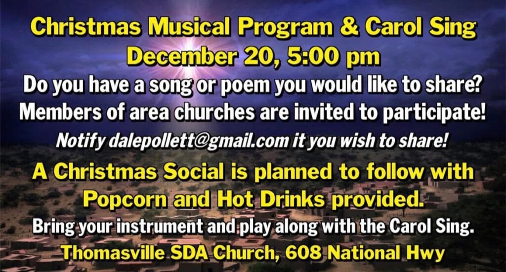 Christmas Hymn Sing