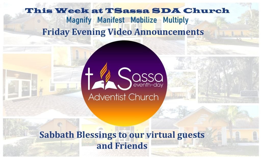 Tsassa Video Announcement Nov 9-15