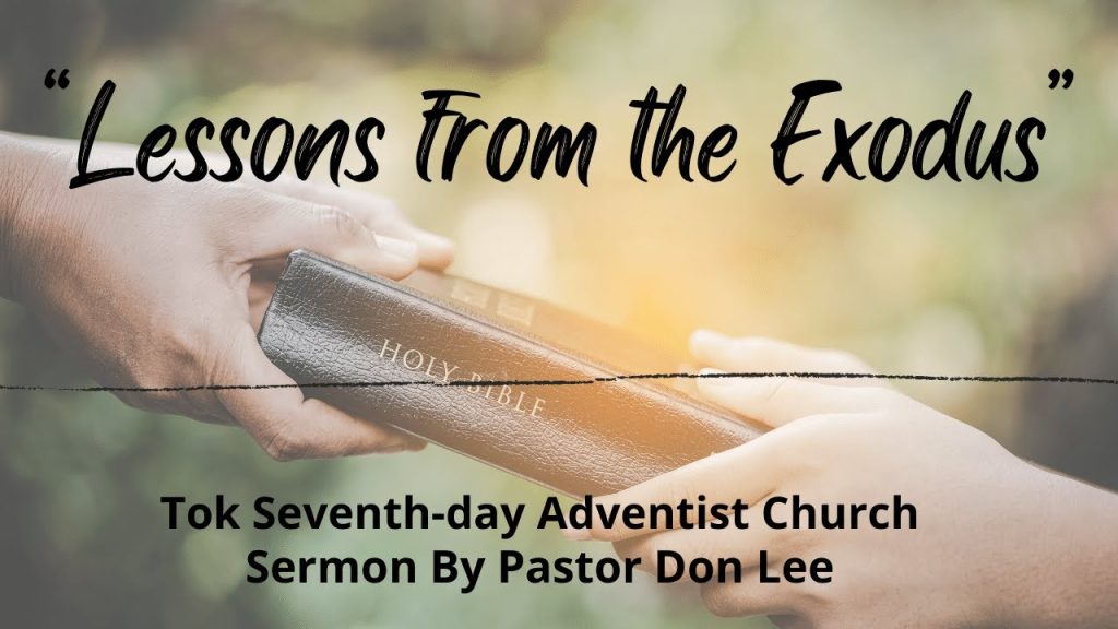 “Lessons from the Exodus”