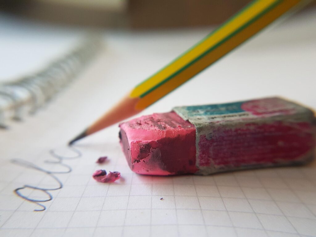 The Pink Eraser, Back to School and Sharing Faith