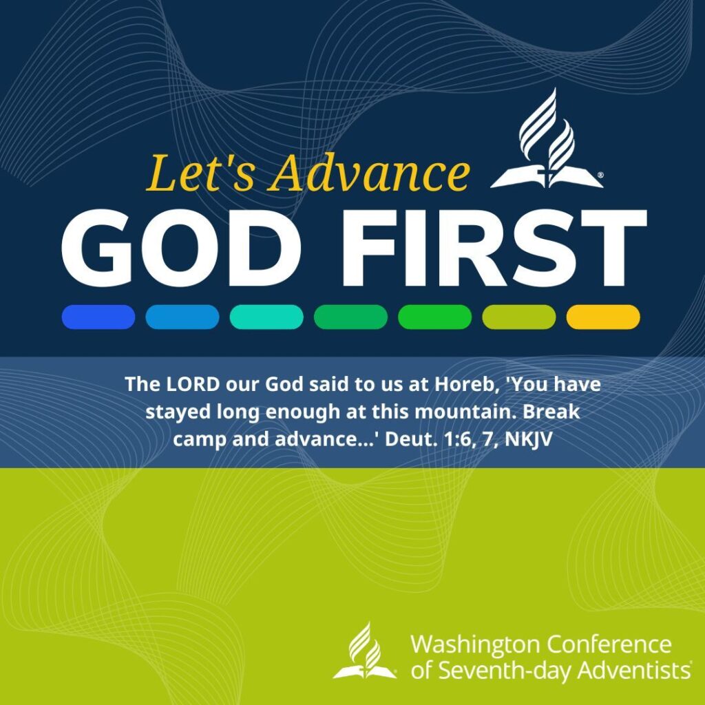 Let’s Advance, God First