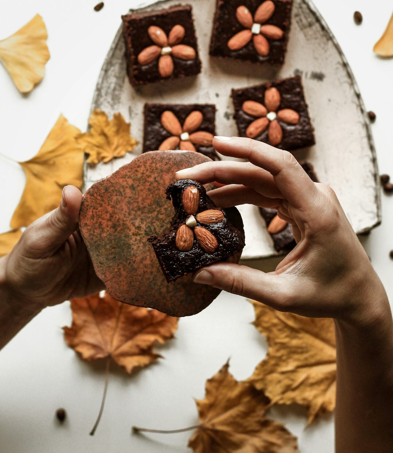 baked chocolate pastries