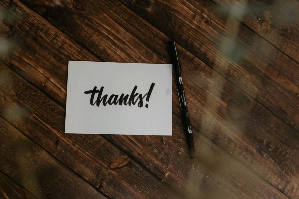 Twenty-Five Years of Thankfulness