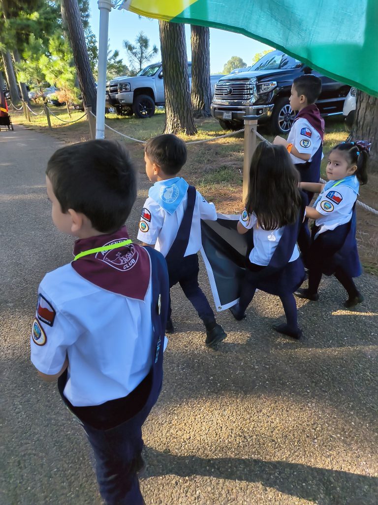 Adventurer Parade at Area-Wide Camp
