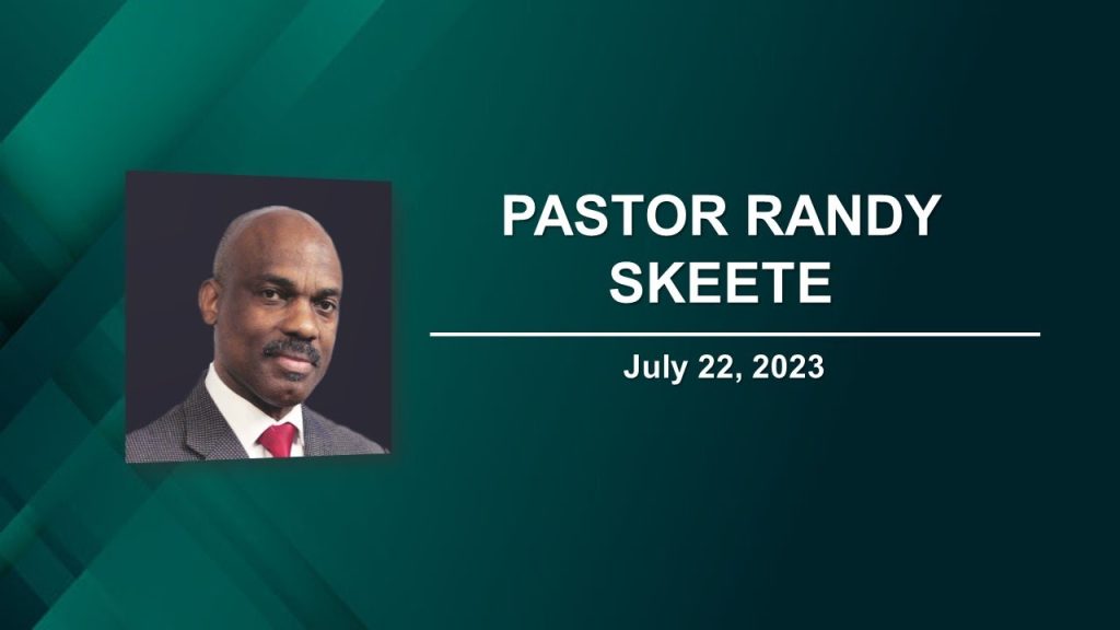 July 21, 2023 “May I Help You?” Pastor Randy Skeet