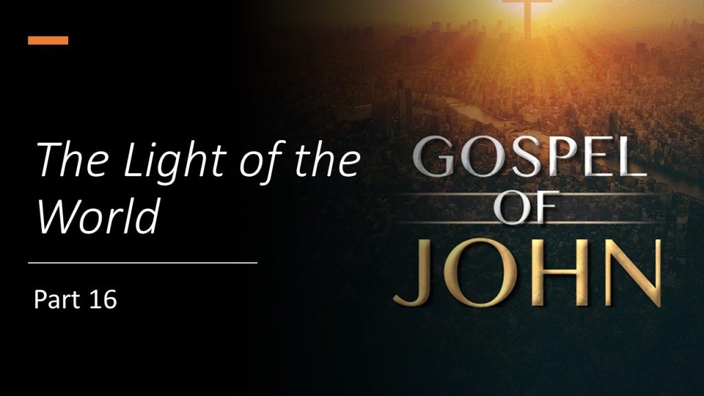 November 4, 2023 “The Light of the World- John Bible Study Part 16”