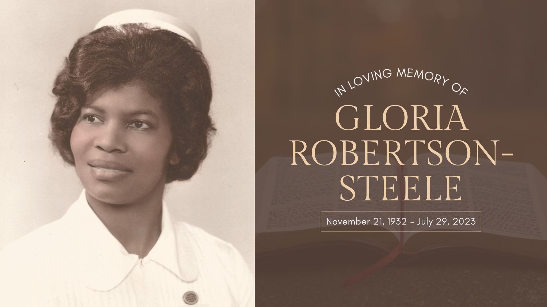 Celebration of life for our beloved Sister Gloria Steele