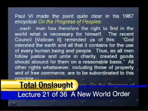 A New World Order,  by Dr Walter J Veith