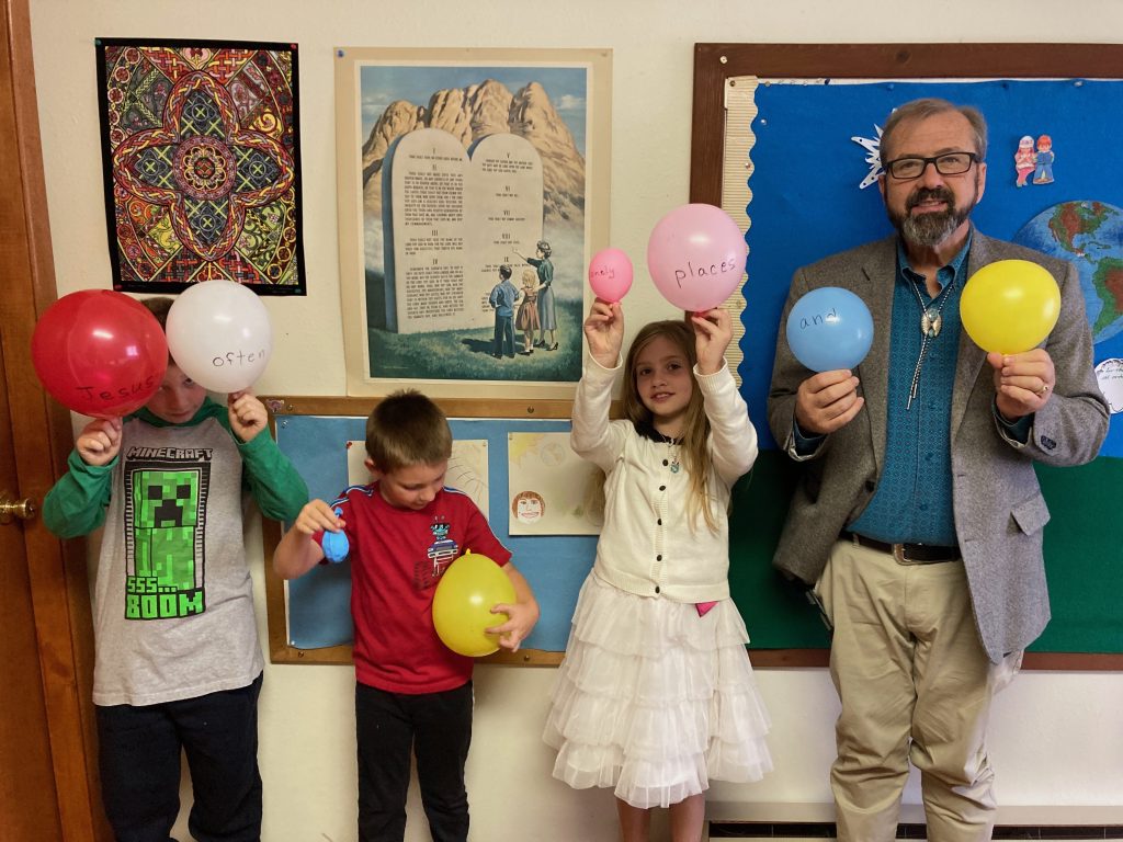 Balloons & Bible Stories