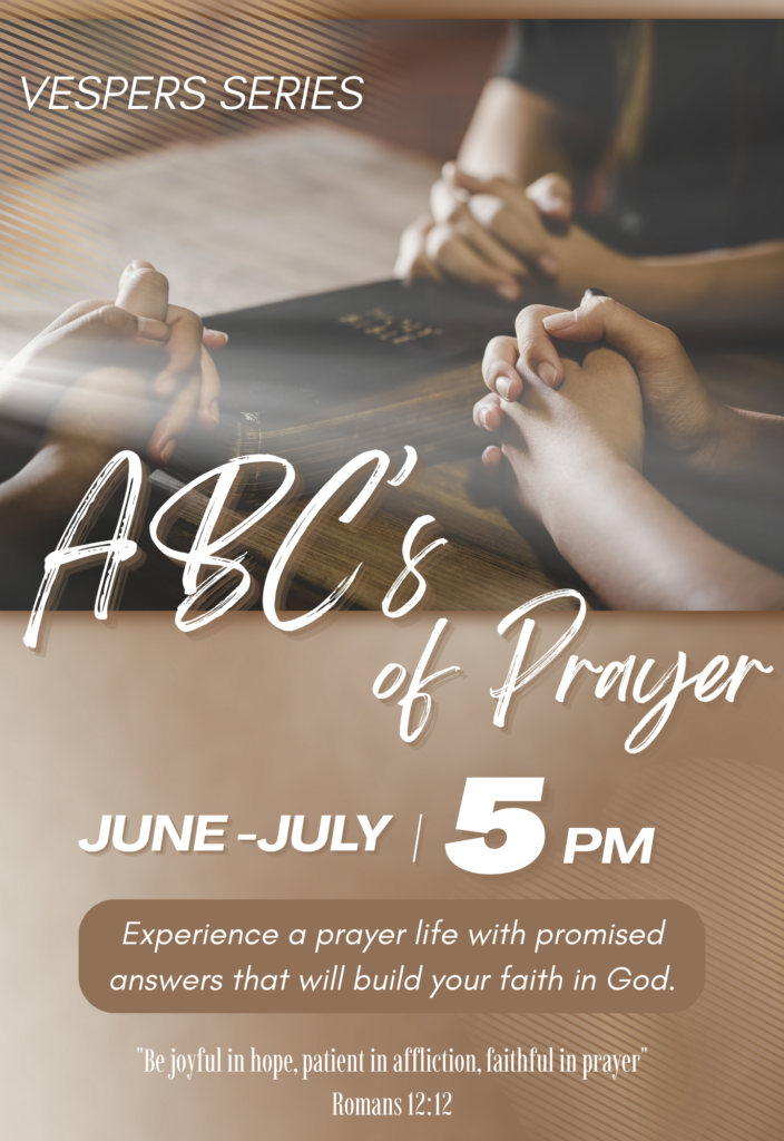 ABC’s of Prayer