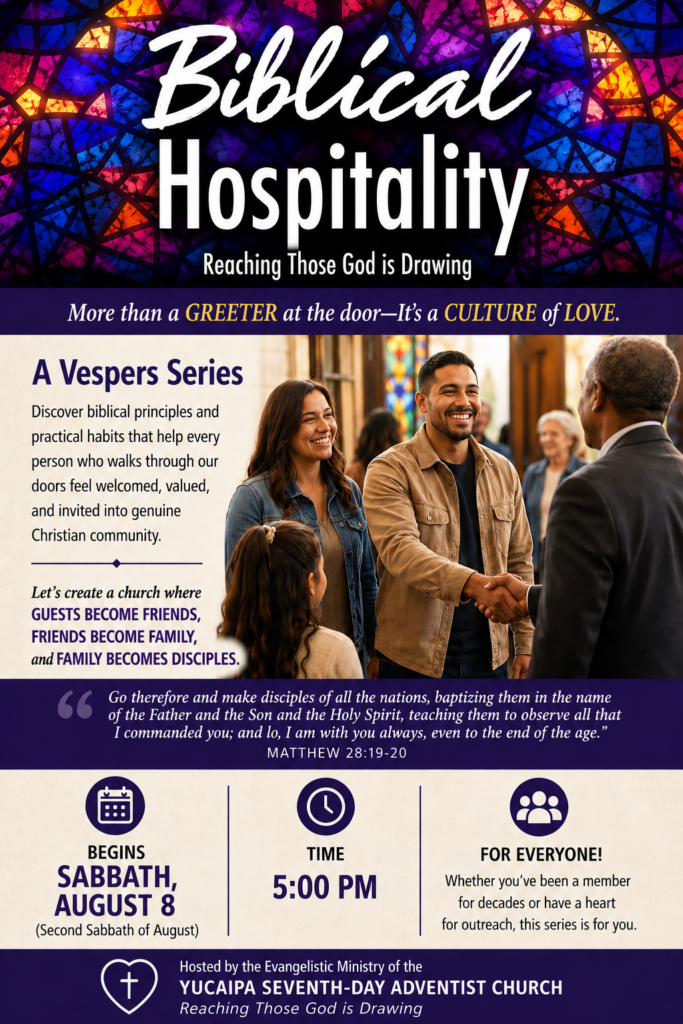 Vespers Series: Biblical Hospitality