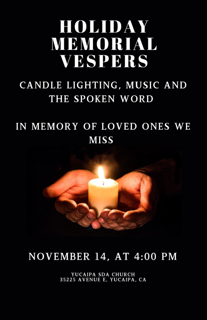Holiday Memorial Vespers